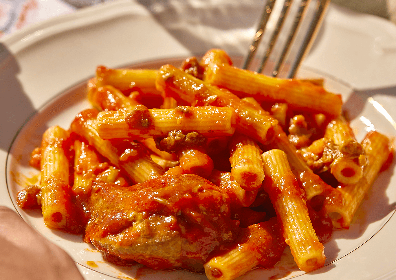 Lo zito doppia rigatura n.128 al Ragù Napoletano - Voiello